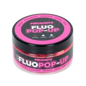 Fluo Pop Up 10mm 100ml Jahoda